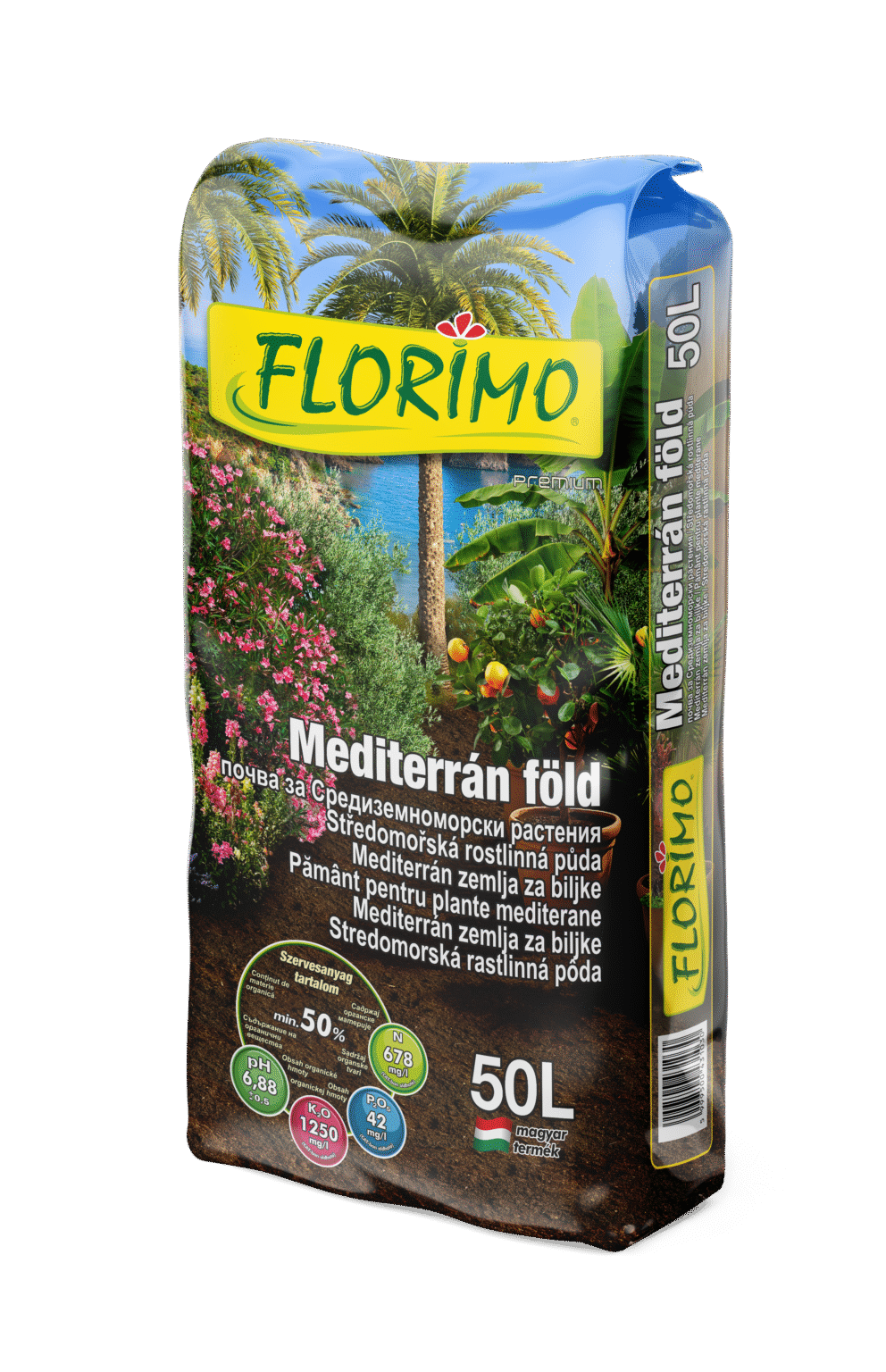Florimo Mediterr&aacute;n vir&aacute;gf&ouml;ld 50L