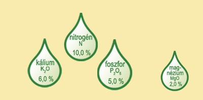 Vitaflóra levéldísznövény táprúd 30db 