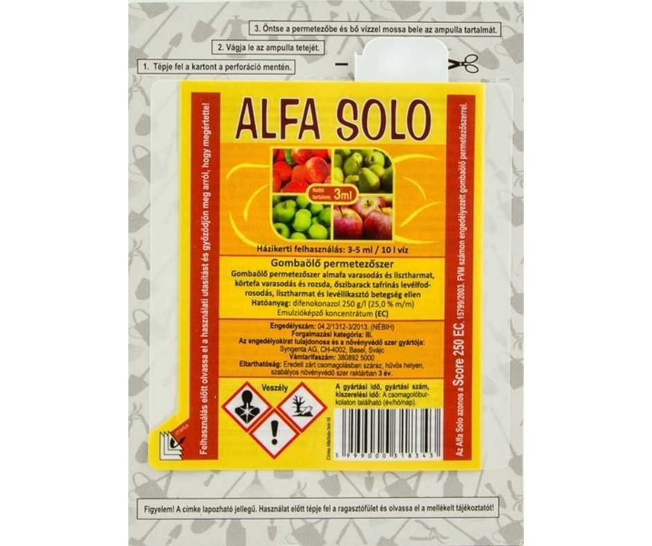 Alfa Solo ampull&aacute;s Alfa Solo ampull&aacute;s