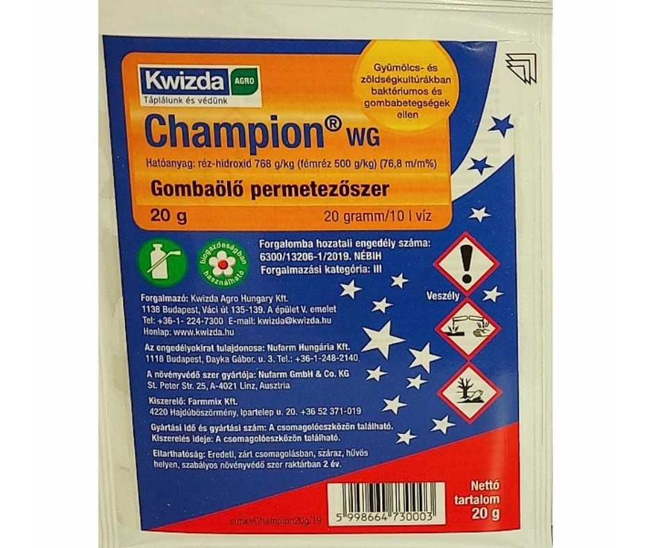 Champion 50WG 20g