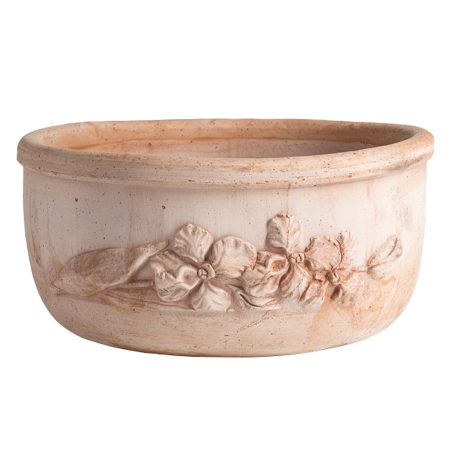 Agyagt&aacute;l 30cm, Ciotola Orchidea