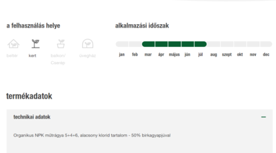 Compo BIO hosszúhatású rododendrontáp báránygyapjúval 750g 