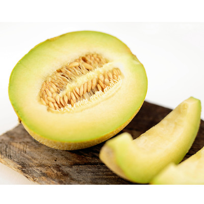 Cucumis melo var. Reticulatus 'Galia F1' S&aacute;rgadinnye 'Galia F1'