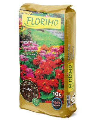 Florimo natur tőzeg 50L Florimo natúr tőzeg, pH 7,5, 50L