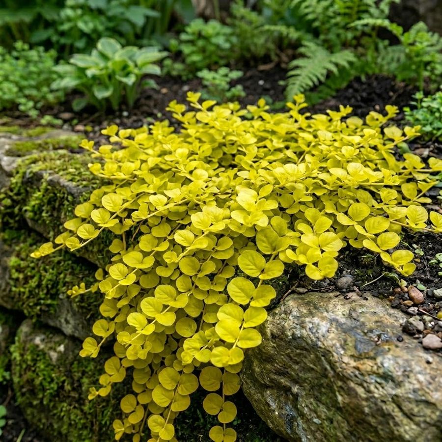 Lysimachia nummularia 'Aurea' P&eacute;nzlevelű lizinka