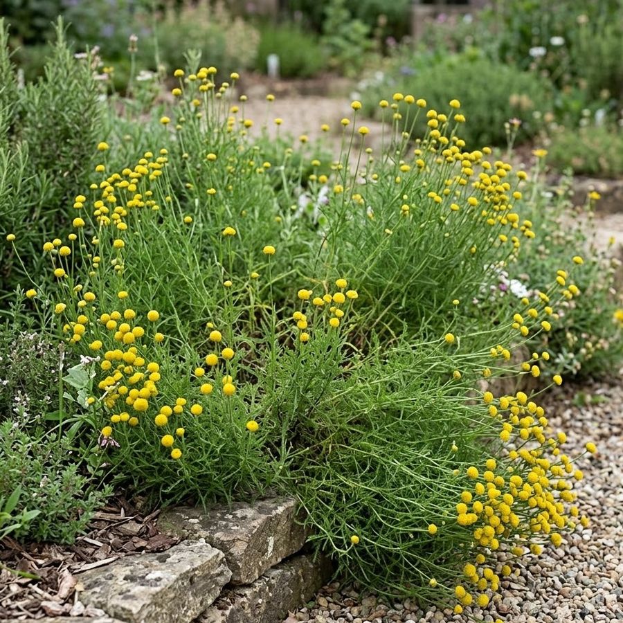 Santolina rosmarinifolia Z&ouml;ld cipruska
