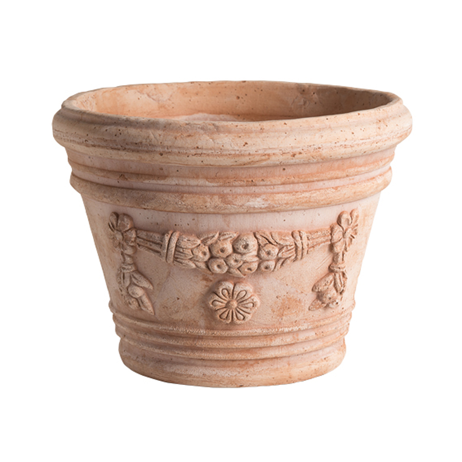 Agyagcser&eacute;p 20cm, Vaso Liberty Festonato